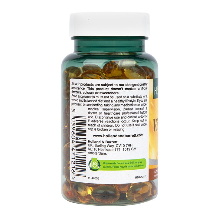 Holland & Barrett Vitamin E 400iu 120 Capsules